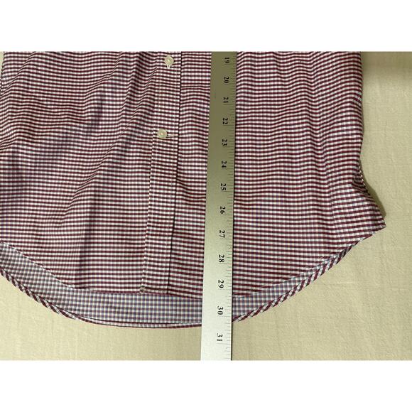 Tommy Hilfiger Mens Size 14.5 32/33 Athletic Fit Long Sleeve Button Down Shirt - Picture 6 of 7